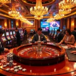 Cakhiatv enhances the luxury casino experience with vibrant slot machines and engaging roulette wheels.